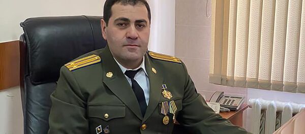 Подполковник Службы нацбезопасности Армении Ашот Ташчян - Sputnik Արմենիա