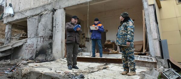  Cформированные группы для восстановления ущерба после войны (19 ноября 2020). Карабах - Sputnik Արմենիա
