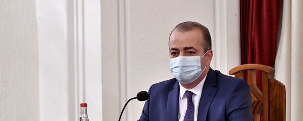 Премьер-министр Никол Пашинян представил нового главу СНБ Армена Абазяна (19 ноября 2020). Еревaн Премьер-министр Никол Пашинян представил нового главу СНБ Армена Абазяна (19 ноября 2020). Еревaн - Sputnik Армения