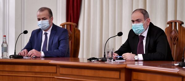 Премьер-министр Никол Пашинян представил нового главу СНБ Армена Абазяна (19 ноября 2020). Еревaн - Sputnik Армения