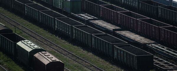 Вагоны на железнодорожных путях  - Sputnik Армения