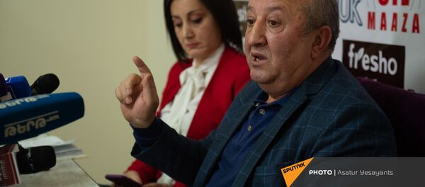 Пресс-конференция бывшего главы Генштаба Вооруженных Сил Армении Мовсеса Акопяна (19 ноября 2020). Еревaн - Sputnik Армения