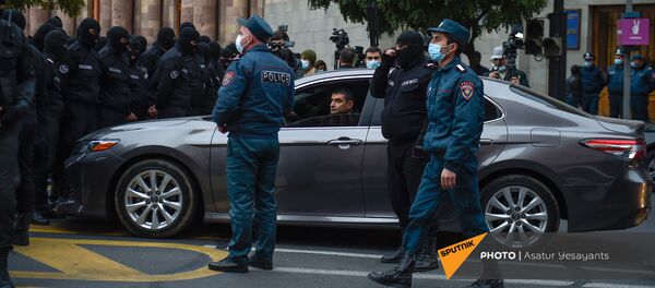 Акция протеста на площади Республики против действующего правительства (20 ноября 2020). Еревaн Акция протеста на площади Республики против действующего правительства (20 ноября 2020). Еревaн - Sputnik Արմենիա