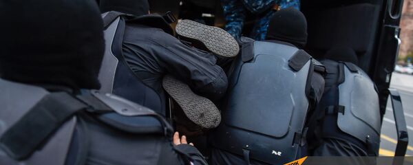 Акция протеста на площади Республики против действующего правительства (20 ноября 2020). Еревaн Акция протеста на площади Республики против действующего правительства (20 ноября 2020). Еревaн - Sputnik Армения