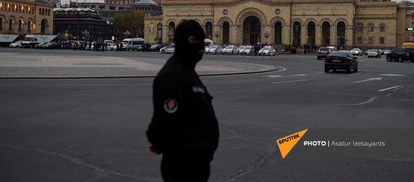 Акция протеста на площади Республики против действующего правительства (20 ноября 2020). Еревaн - Sputnik Արմենիա