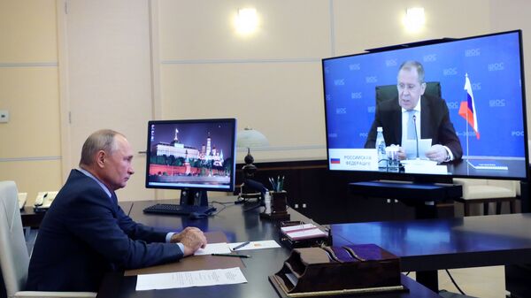 Президент РФ В. Путин встретился с главами МИД государств-членов ШОС - Sputnik Армения