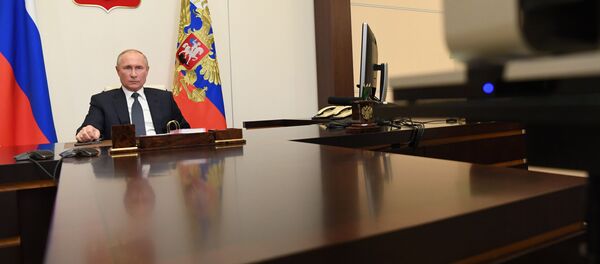 Президент РФ В. Путин провел совещание о российской миротворческой миссии в Нагорном Карабахе Президент РФ В. Путин провел совещание о российской миротворческой миссии в Нагорном Карабахе - Sputnik Արմենիա