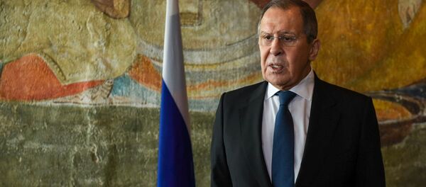 Министр иностранных дел России Сергей Лавров во время брифинга по итогам визита в Армению (21 ноября 2020). Еревaн Министр иностранных дел России Сергей Лавров во время брифинга по итогам визита в Армению (21 ноября 2020). Еревaн - Sputnik Армения