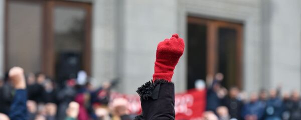 Митинг оппозиции на площади Свободы (21 ноября 2020). Еревaн Митинг оппозиции на площади Свободы (21 ноября 2020). Еревaн - Sputnik Армения