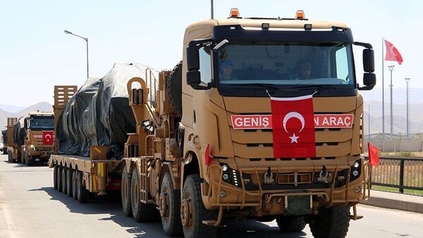 Թուրքական զինվորական մեքենաներ - Sputnik Արմենիա