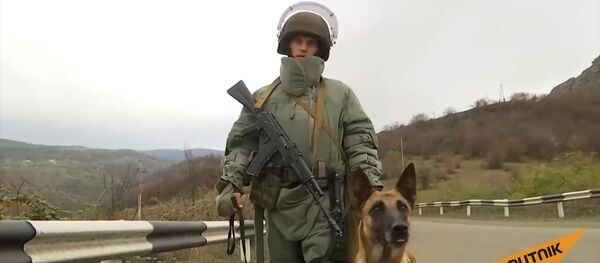 Работы на годы вперед: российские саперы в Нагорном Карабахе - Sputnik Армения