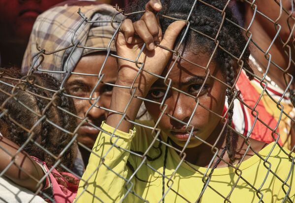 Эфиопские беженцы в лагере для беженцев в Судане - Sputnik Армения