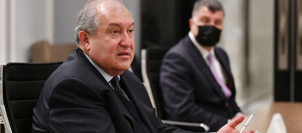 Президент Армен Саркисян встретился с представителями армянской общины Иордании (24 ноября 2020). Амман - Sputnik Արմենիա