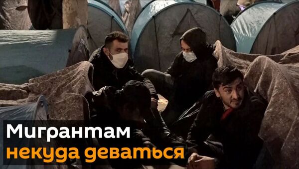 Куда деваться беженцам? Протест с палатками разогнали - Sputnik Армения