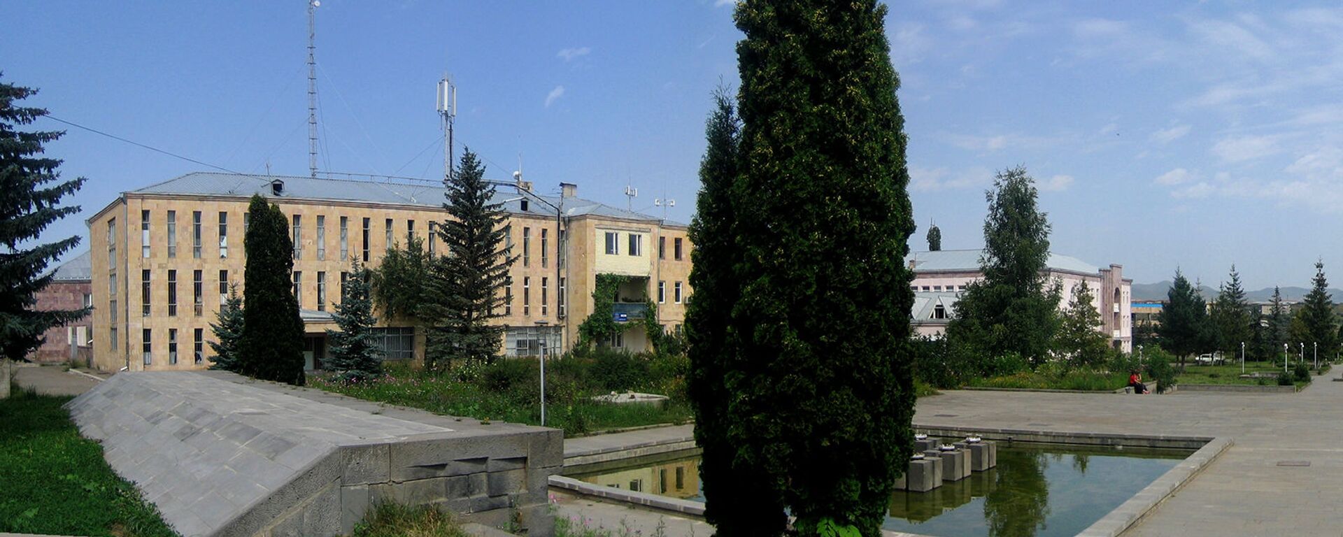 Вид на центральную площадь Степанавана - Sputnik Армения, 1920, 30.10.2021