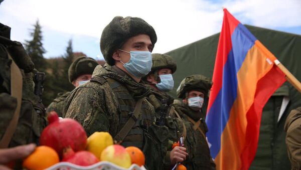 В Степанакерте отмечают День миротворцев (25 ноября 2020). Карабах - Sputnik Армения