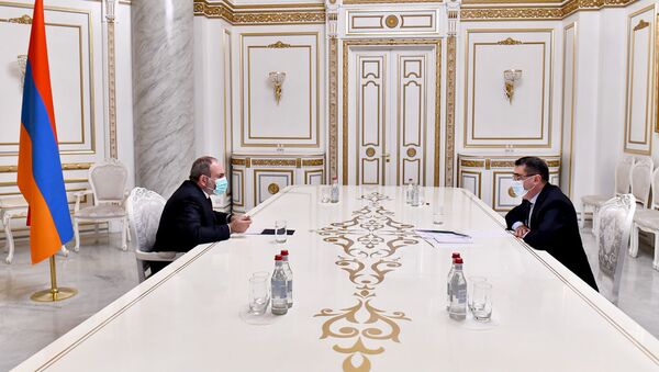 Премьер-министр продолжает встречи с представителями бизнес-сообщества (25 ноября 2020). Еревaн - Sputnik Արմենիա
