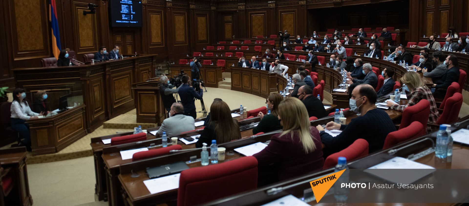 Внеочередное заседание Парламента Армении (26 ноября 2020). Еревaн - Sputnik Արմենիա, 1920, 25.03.2021