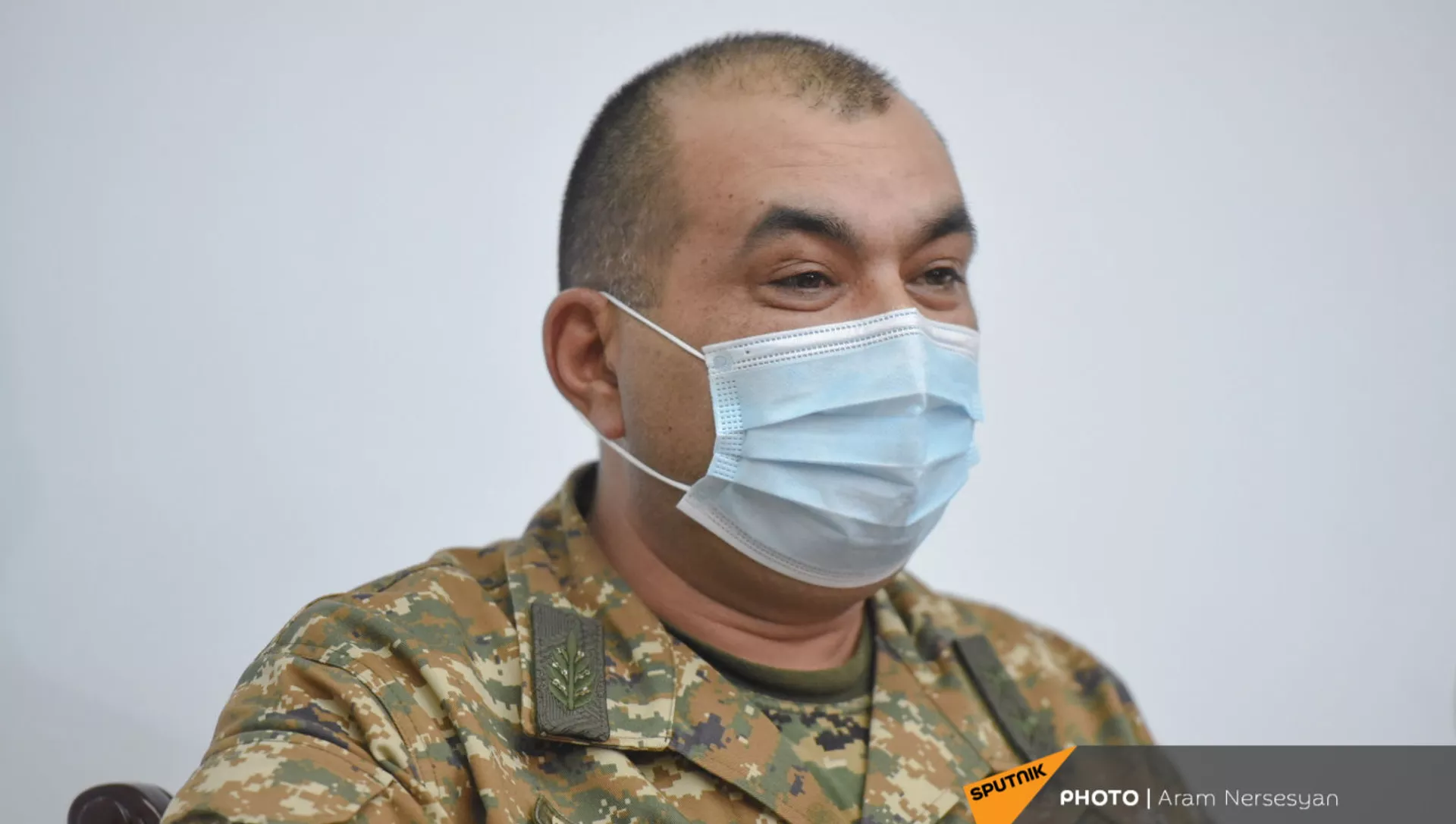 Пресс-конференция замначальника Генштаба ВС РА Тирана Хачатряна (26 ноября 2020). Еревaн