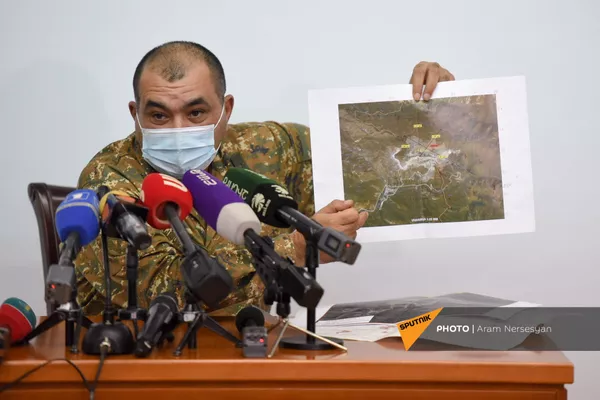 ВС Азербайджана не проникали на территорию Сотка: в МО Армении рассказали, что случилось ВС Азербайджана не проникали на территорию Сотка: в МО Армении рассказали, что случилось - Sputnik Армения