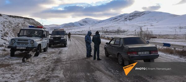 Ситуация у ворот Сотка (27 ноября 2020). Гехаркуник - Sputnik Армения