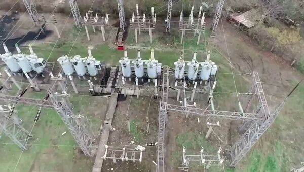 Восстановление электроснабжения в Степанакерте - Sputnik Армения