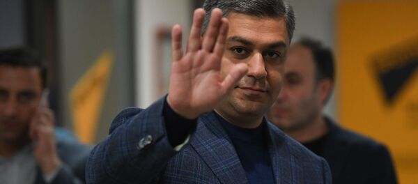 Руководитель партии Отечество Артур Ванецян в гостях радио Sputnik - Sputnik Армения