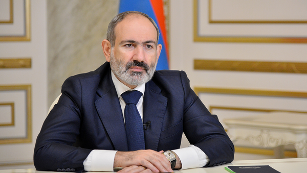 Премьер-министр Никол Пашинян во время обращения к нации (27 ноября 2020). Еревaн - Sputnik Армения