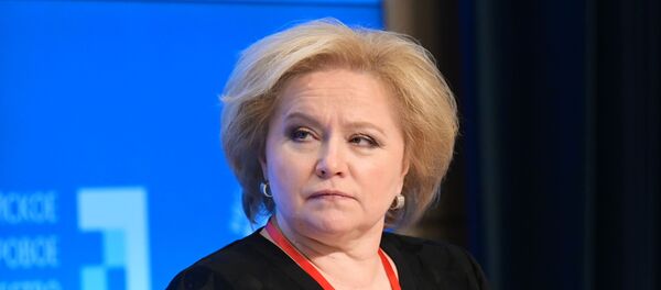Председатель Российского общества Знание, заместитель председателя Комитета Государственной Думы РФ по образованию и науке Любовь Духанина - Sputnik Армения