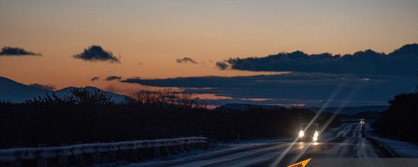 Автомобили на трассе М10 в Гегаркуникской области Армении - Sputnik Արմենիա