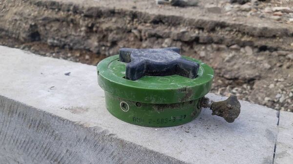 Обезврежена обнаруженная в городе мина (30 ноября 2020). Гюмри - Sputnik Армения