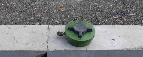 Обезврежена обнаруженная в городе мина (30 ноября 2020). Гюмри - Sputnik Армения