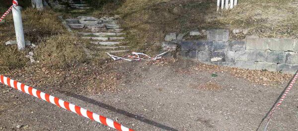 Обезврежена обнаруженная в городе мина (30 ноября 2020). Гюмри - Sputnik Армения