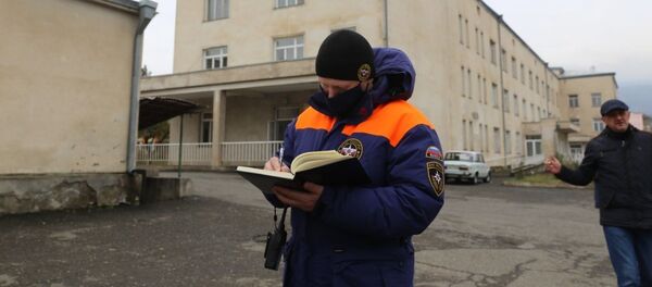 Силами МЧС России восстановлены роддом и школа в Степанакерте (30 ноября 2020). Карабах - Sputnik Արմենիա