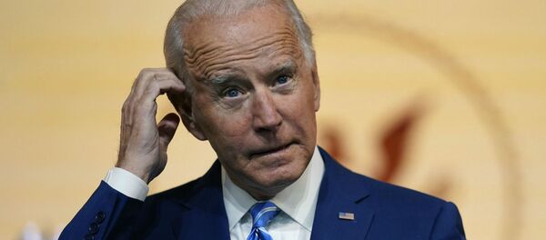 Избранный президент США Джо Байден во время выступления в театре Queen (25 ноября 2020). Уилмингтон, Делавэр Избранный президент США Джо Байден во время выступления в театре Queen (25 ноября 2020). Уилмингтон, Делавэр - Sputnik Արմենիա