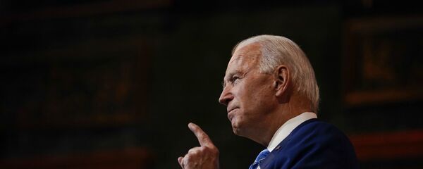 Избранный президент США Джо Байден во время выступления в театре Queen (25 ноября 2020). Уилмингтон, Делавэр - Sputnik Армения