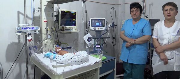 Спасибо России: в Нагорном Карабахе открываются школы и больницы Спасибо России: в Нагорном Карабахе открываются школы и больницы - Sputnik Армения