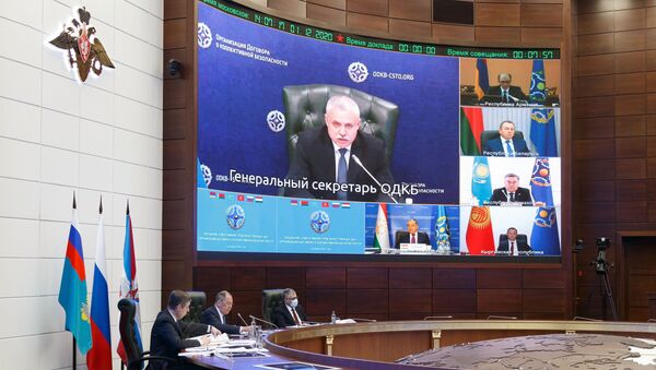 Заседание Совета министров иностранных дел ОДКБ под председательством С. Лаврова - Sputnik Армения