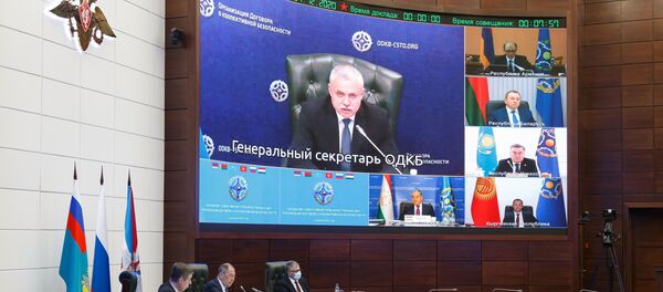 Заседание Совета министров иностранных дел ОДКБ под председательством С. Лаврова - Sputnik Արմենիա