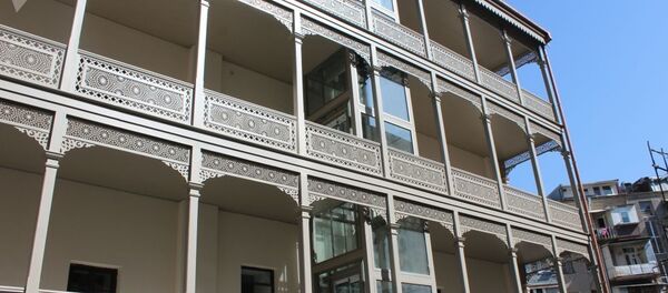 Вид на здание Тбилисской Академии Художеств со двора - Sputnik Արմենիա