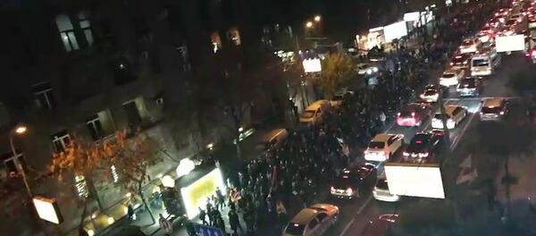 Шествие с требованием отставки премьер-министра в Ереване - Sputnik Армения