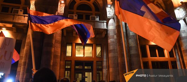 Акция протеста с требованием отставки премьер-министра (2 декабря 2020). Еревaн - Sputnik Արմենիա