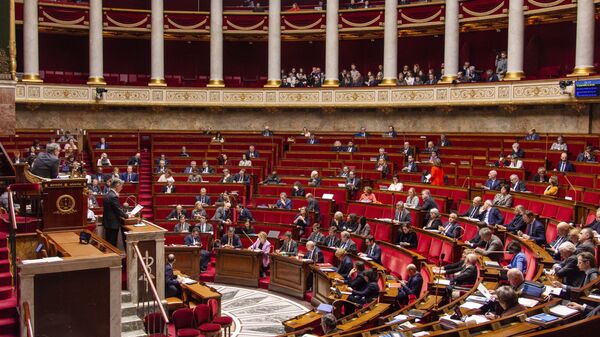 Депутаты Национального собрания Франции на заседании (17 февраля 2020). Париж - Sputnik Армения