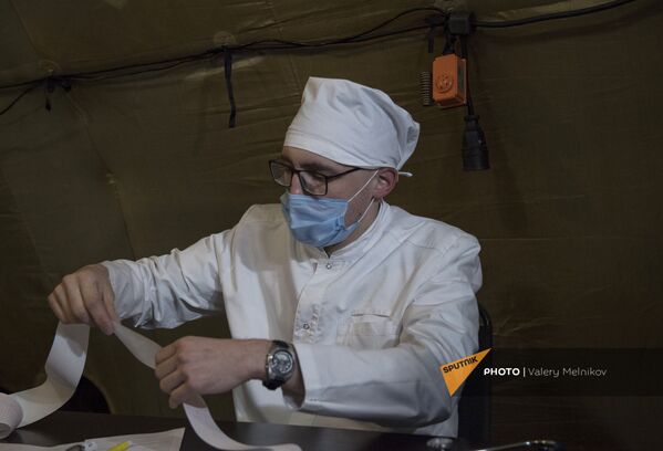 Ստեփանակերտի դաշտային հոսպիտալի բժիշկները - Sputnik Արմենիա