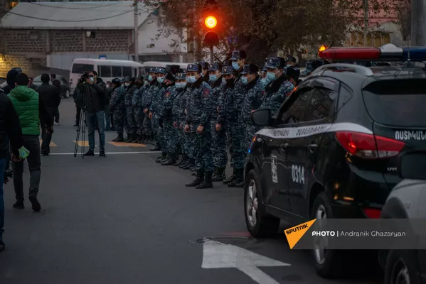 Митинг оппозиции с требованием отставки премьер-министра (5 декабря 2020). Еревaн Митинг оппозиции с требованием отставки премьер-министра (5 декабря 2020). Еревaн - Sputnik Армения
