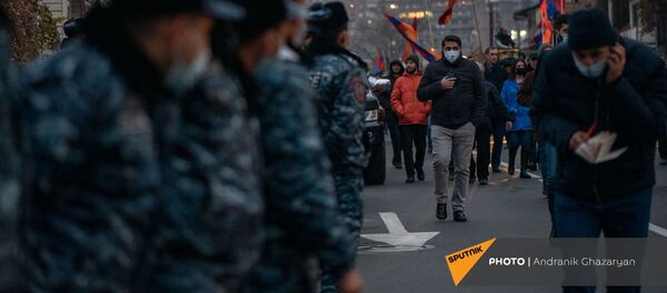 Шествие оппозиции с требованием отставки премьер-министра (5 декабря 2020). Еревaн Шествие оппозиции с требованием отставки премьер-министра (5 декабря 2020). Еревaн - Sputnik Արմենիա