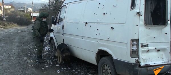 Инженерная разведка и разминирование на южной окраине Степанакерта - Sputnik Արմենիա