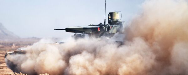 Боевая машина поддержки танков (БМПТ) Терминатор на командно-штабных учениях Кавказ-2020 на полигоне Капустин Яр  (25 сентября 2020). Астраханская область - Sputnik Армения