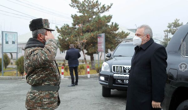 ВС Армении выполняют свои обязанности по всей протяженности границы в Давид Беке - Sputnik Армения