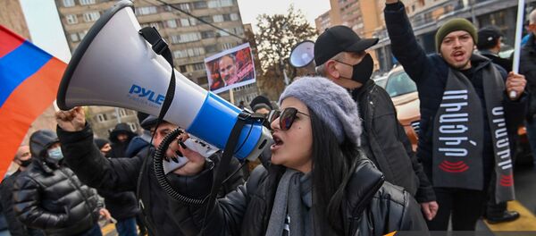 Акция протеста (11 декабря 2020). Еревaн Акция протеста (11 декабря 2020). Еревaн - Sputnik Արմենիա